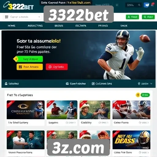 Promoções e bônus do site 3322bet