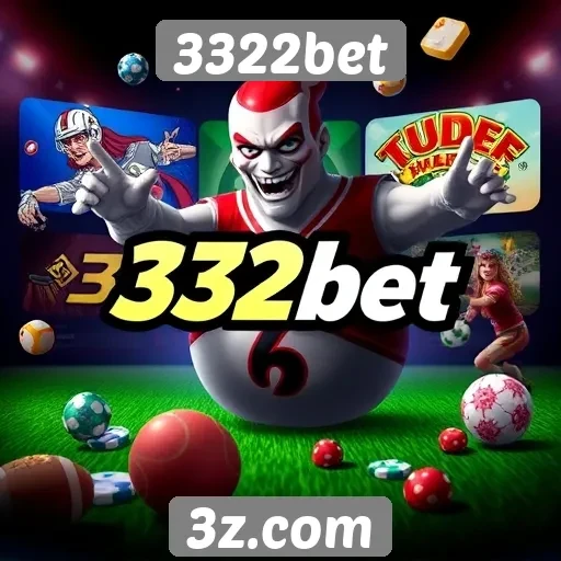 Opções de jogos disponíveis na plataforma 3322bet