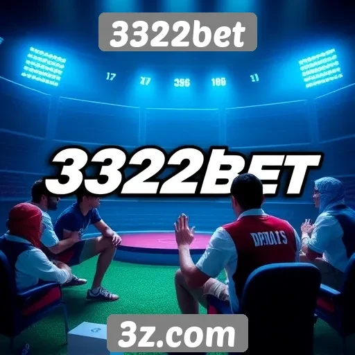 Avaliação dos jogos ao vivo no 3322bet